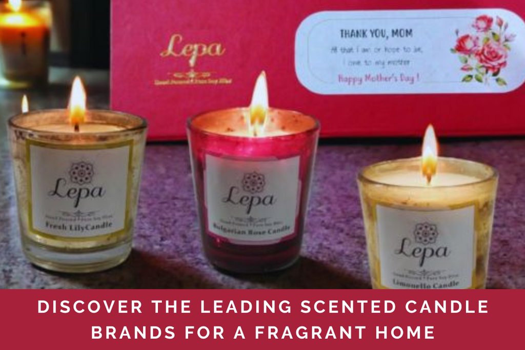Luxury Scented Candles - Lepa Products