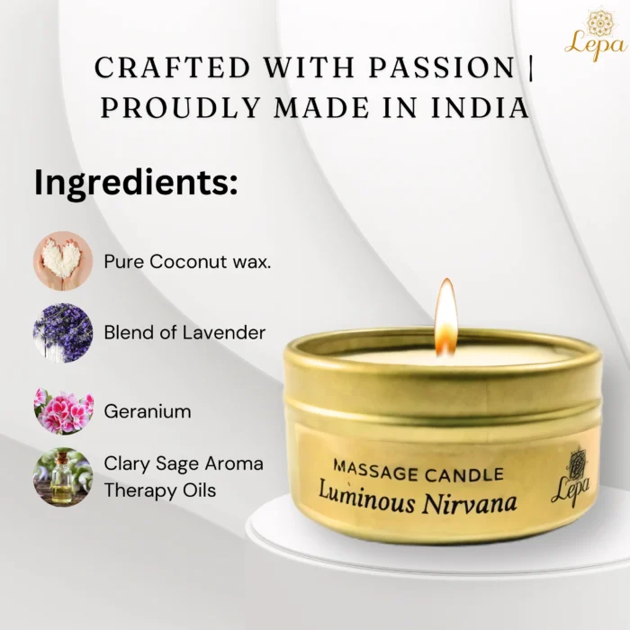 Massage Candle - Luminous Nirvana - Image 5