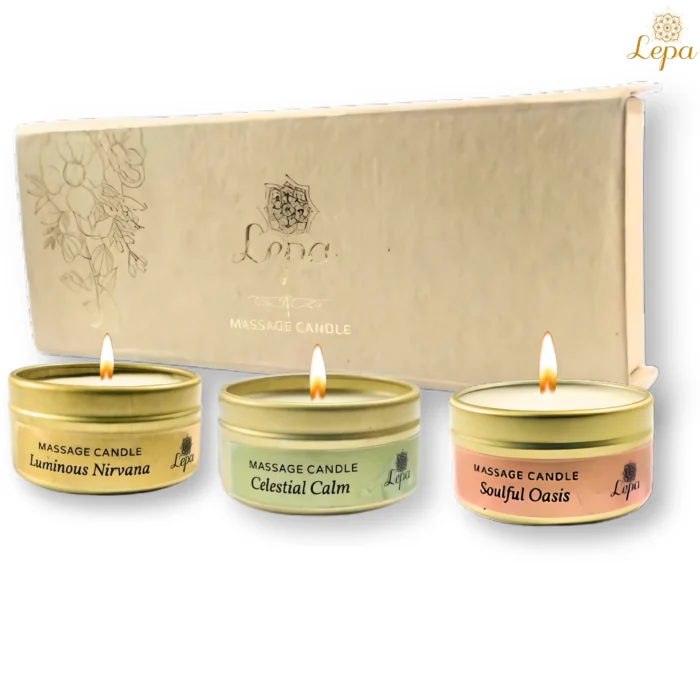 Lepa - Trio Massage Candle Set - Image 5