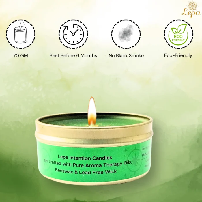 Fortune Flame - Prosperity Spell Candle - Image 2
