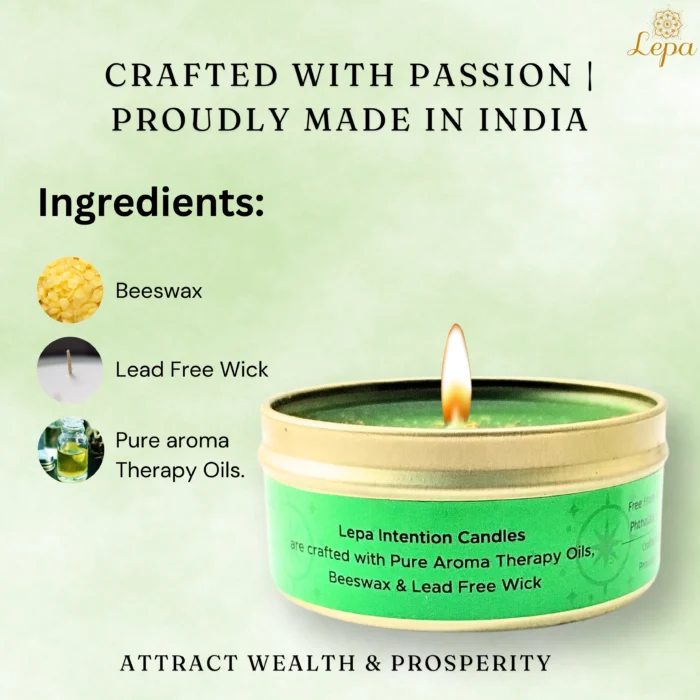 Fortune Flame - Prosperity Spell Candle - Image 3