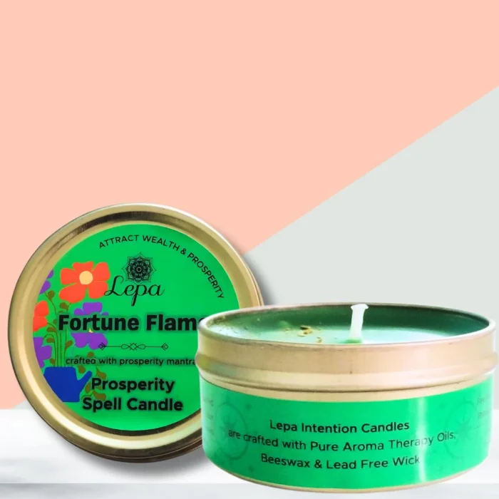 Fortune Flame - Prosperity Spell Candle - Image 5