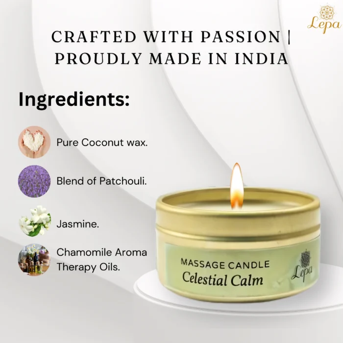 Massage Candle - Celestial Calm - Image 4