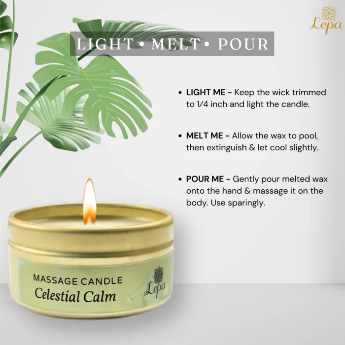 Massage Candle - Celestial Calm - Image 5
