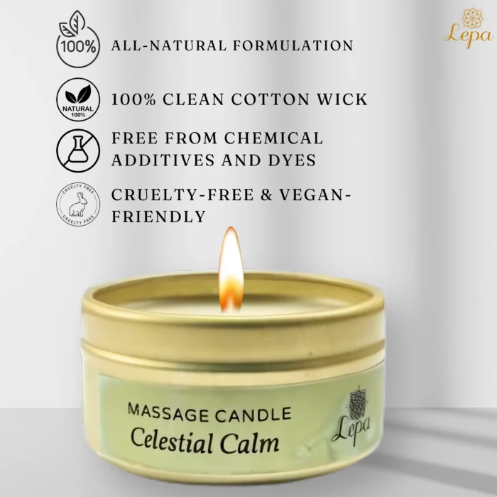 Massage Candle - Celestial Calm - Image 3