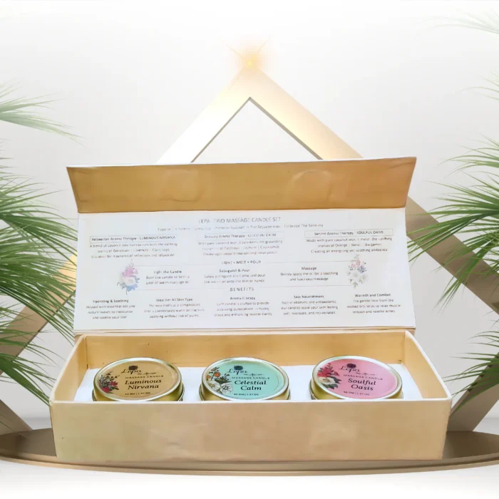 Lepa - Trio Massage Candle Set - Image 6