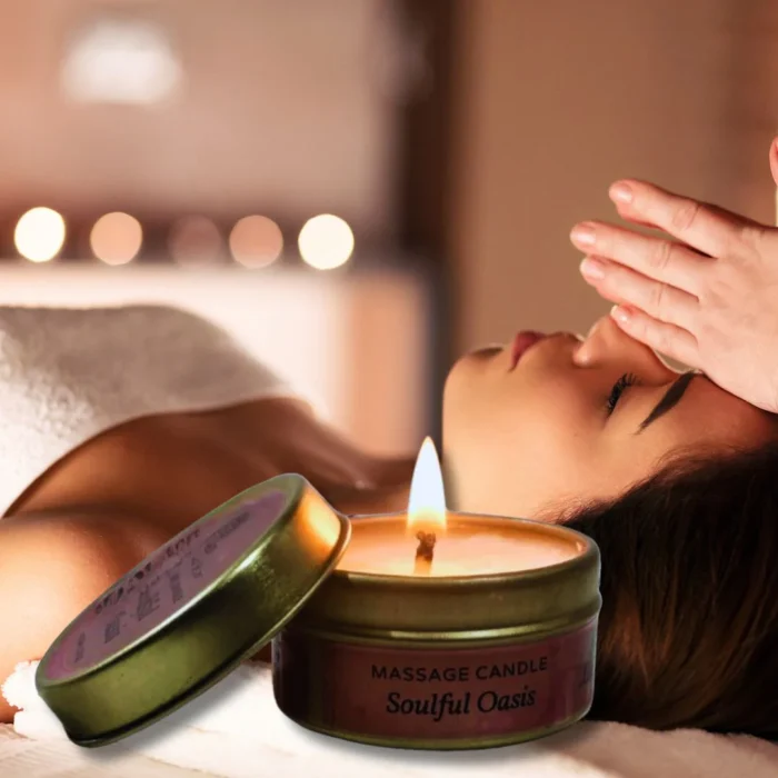 Massage Candle - Soulful Oasis - Image 6