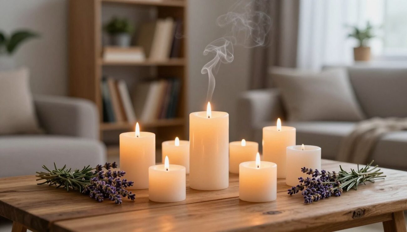 How Candles Fill a Room Without Overpowering It