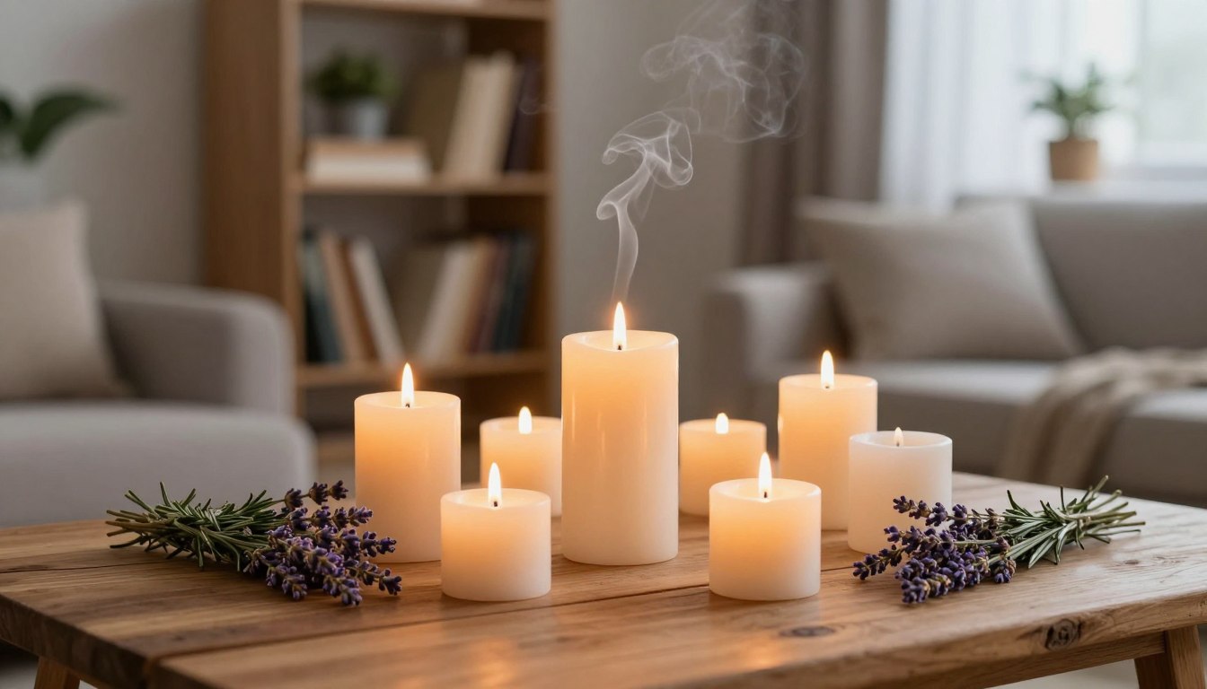 How Candles Fill a Room Without Overpowering It