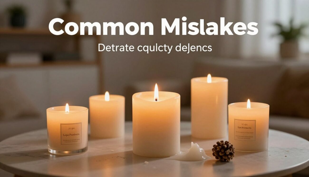 common candle mistakes common candle mistakes