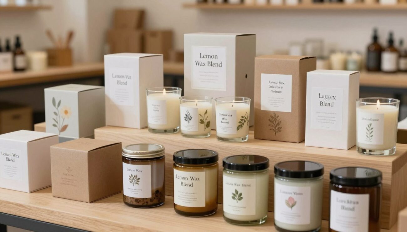 candle packaging design elements