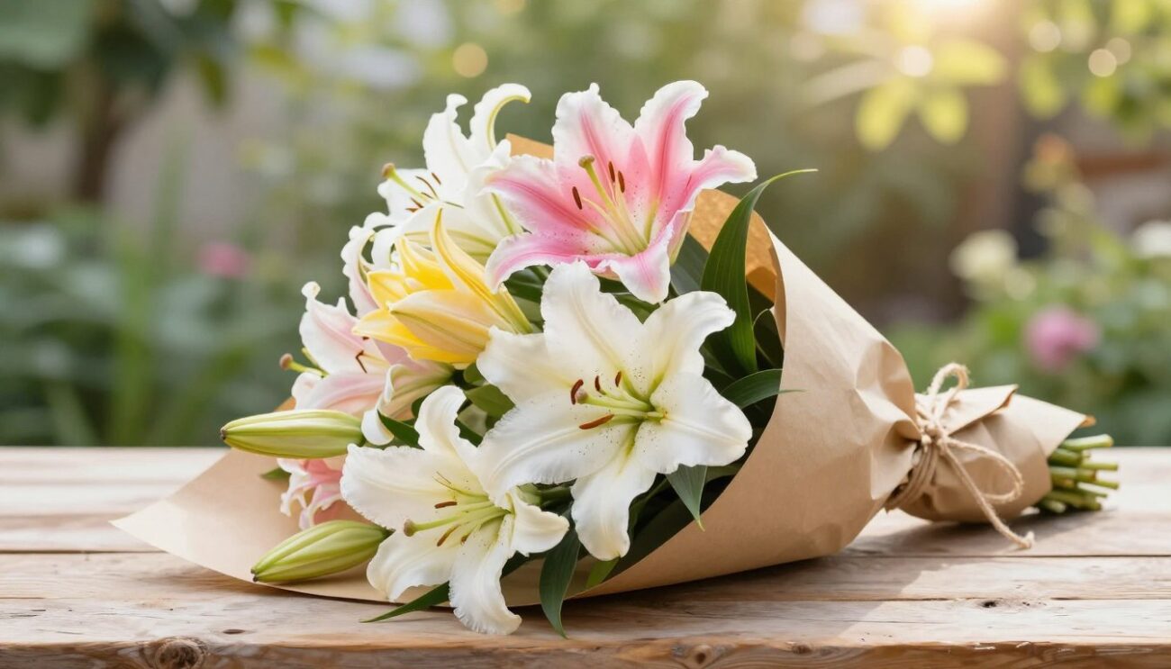 lily bouquet delivery